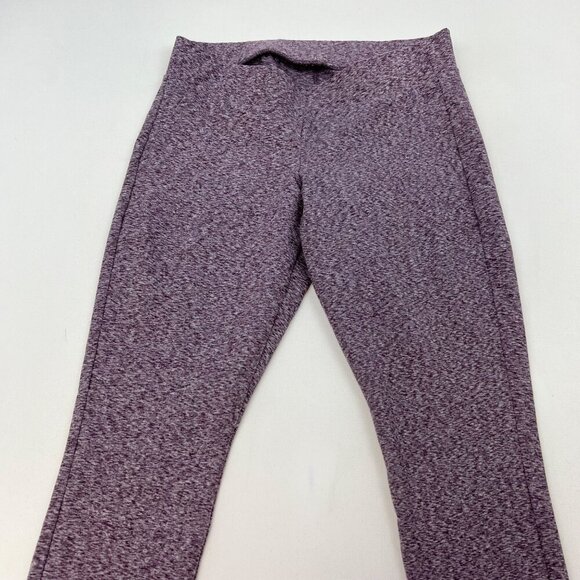 Torrid Womens 7/8 Leggings Purple/White Size M/L Pockets - Picture 2 of 8